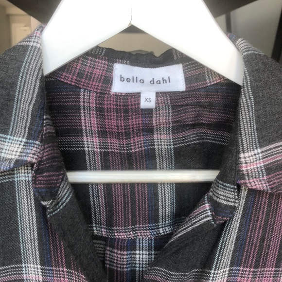 Grey plaid Bella Dahl - Picture 2 of 3